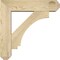 Ekena Millwork Imperial Craftsman Rough Sawn Bracket w/ Offset Brace, Douglas Fir, 6"W x 22"D x 22"H BKT0604X22X22IMP04RDF - alternate 2